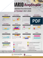 Calendario Ipn Semestres 21 22 PDF