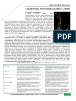 Plants Hormones, Responses and Feedback Mechanisms Week 3 Gen Bio 2