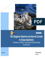 V94.2 Beggenum Experience & Improve Concept For Syngas Application PDF