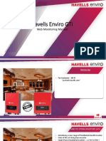 Havells Enviro Gti: Web Monitoring Manual