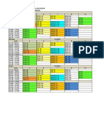 Jadwal Kuliah TEP 17181