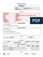 Case Status - Search by Case Number