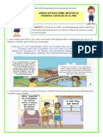 Act - Martes-Leemos Noticias Sobre Impactos de Fenómenos Naturales