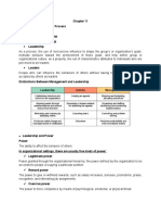 Organizational Behavior - Chapter 11 Lecture