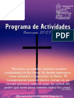 Programa de Actividades Cuaresma 2023 PDF