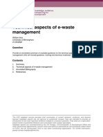 1098 - Technical - Aspects - of - E-Waste - Management