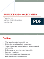 JAUNDICE and CHOLECYSTITIS