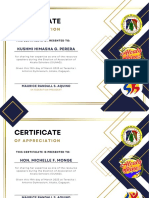 Cert. For Speakers