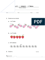 08 Evaluación Unidad 6 Primero Básico