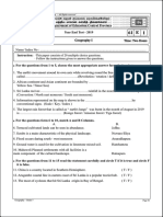 Grade 07 Geography 3rd Term Test Paper 2019 English Medium - Central Province