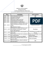 Programa Alusivo A Abertura Do Ano Lectivo 2023