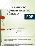 Pensamiento Administrativo Público ESAP 2023-1