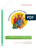 Guion Liturgico-Domingo de La Palabra 2023 PDF