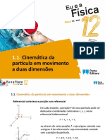 Cinemática Da Particula A 2 Dimensões