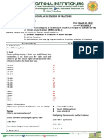 MATH Division of Fraction