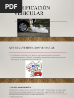 Verificación Vehicular