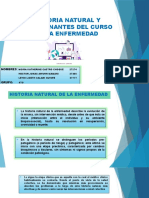 Historia Natural y Determinantes Del Curso de La Enfermedad