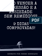 Como Vencer A Depressão e Ansiedade 9 em Passos