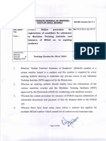 TR - Cir - 08 of 2019 Procedure For Generating INDOS