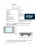 1.2 Below Catwalk Lighting: or Similar