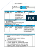 Sesion de Aprendizaje Biembenida5°