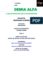 Test 2 Pensamiento Computacional (Academia Alfa)