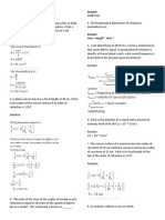 Physics 2-Optics Practice Exam