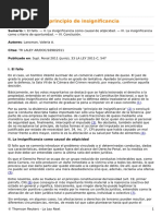 Documento - El Principio de Insignificancia