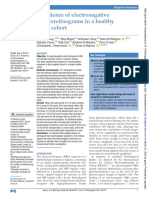 Prevalence of Electronegative Electroretinograms in A Healthy Adult Cohort