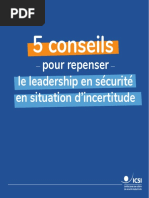 Rrepenser Le Leadership Sécurité Dans L'incertitude PDF