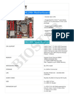 Biostar H61MH Spec