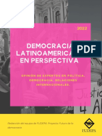 Democracia Latinoamericana en Perspectiva - Fudepa 2022