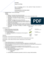 Microbiology and Parasitology Notes