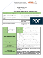 Plan de Reforzamiento 2º