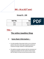 GRP ID - 106 (TYMSC) - Project Definition