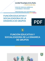 Función Educativa y Socializadora - Sesión - 11