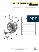 Parts of The Instrument - Horn