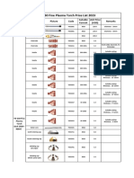 YK330 Fine Plasma Torch Price List 2023