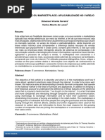 Artigo - Marketplace No Varejo PDF