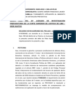 Apelación de Detención Preventiva