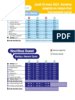 Horaires Adaptés Ligne Noctibus