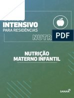 Nutrição Materno Infantil - RESIDENCIA PDF