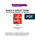 Build A Great Team