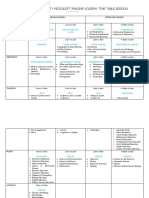 Delsu MIA Time Table 2023 Update-2