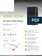 Datasheet XP-590W-78MET Bifacial