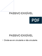 9-Passivo Exigível