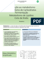 Aulas Metabolismo Parte 1 N3 - Bioquímica PDF