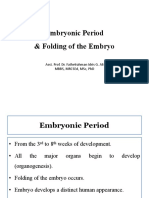 Embryonic Period and Folding of The Embryo PDF