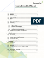 PaperCut MF - Kyocera Embedded Manual - 2015-09-03