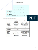 Lista Exercícios Intro Química Orgânica